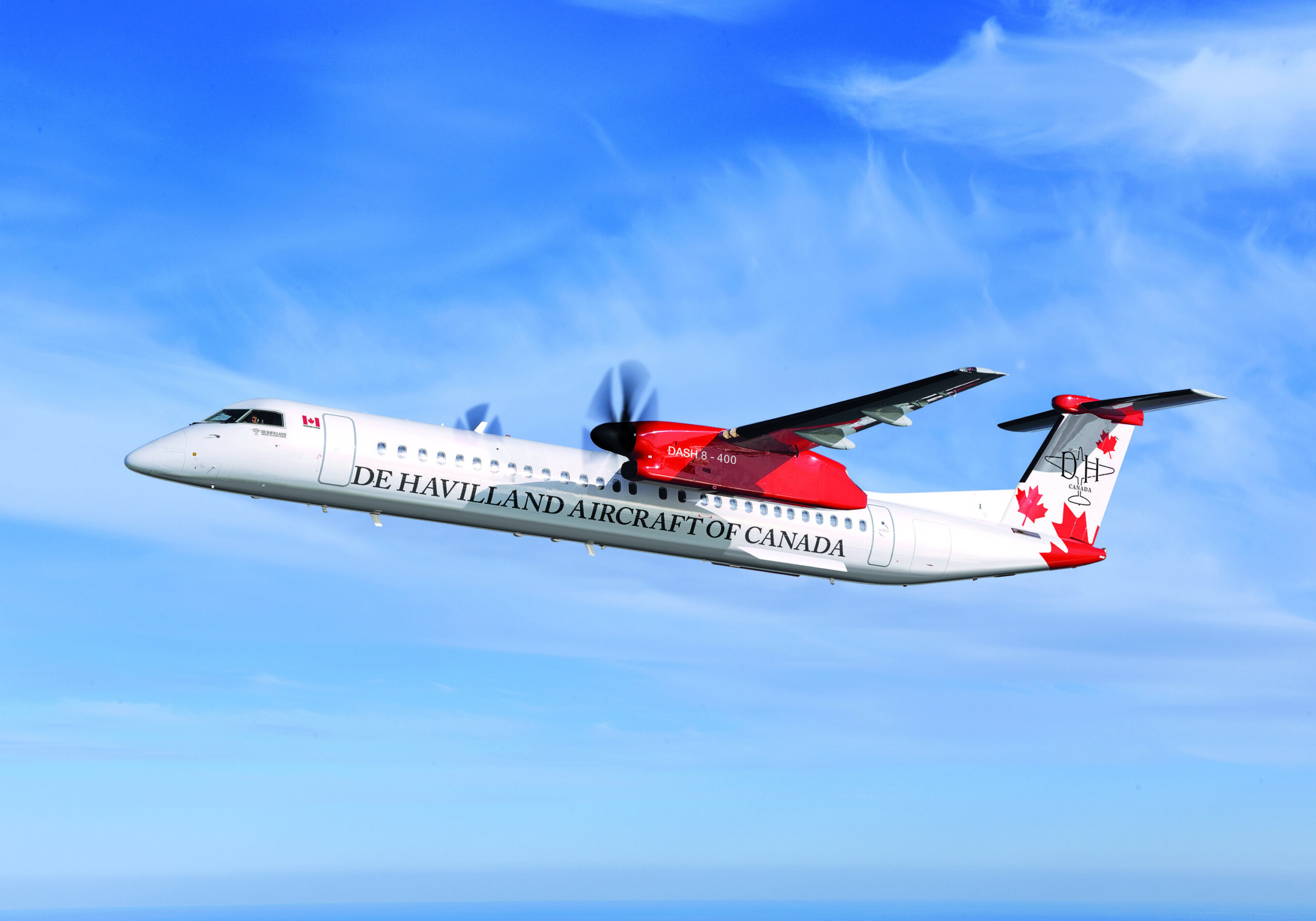 De Havilland Canada Increasing Operational Flexibility of Dash 8-400 Aircraft with Design Weight Increases and Cabin Enhancements